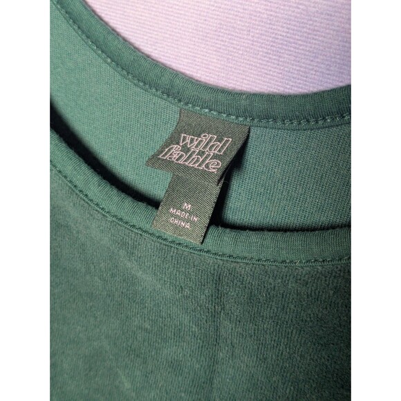 Emerald Green Velour Crop Tank with Rainbow Trim Size Medium Y2K Retro Matching - Picture 4 of 8